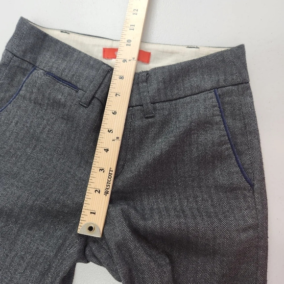 Anthropologie CARTONNIER Women's Cuffed Wide Leg Trousers Dress Pants Size 0 - Picture 12 of 15